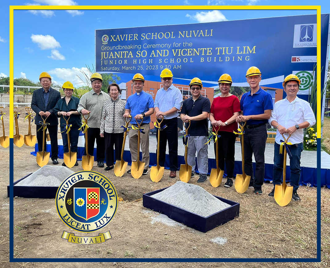 Groundbreaking Rites for the XSN JHS Building 